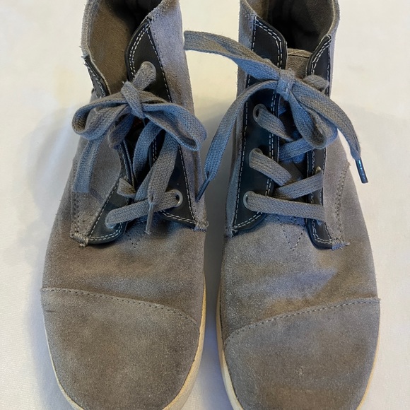 TOMS Women's Gray Suede Slip On Paxton Sneakers size 8 Footwear ankle comfort - Picture 8 of 8